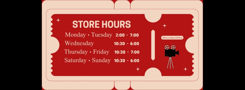 New Store Hours