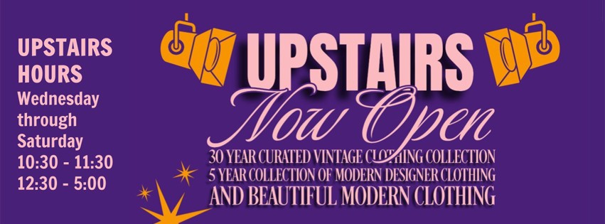 Upstairs Now Open!