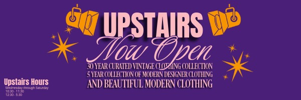 Upstairs Now Open!